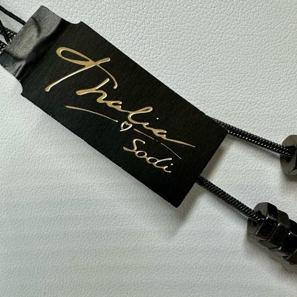 Thalia Sodi Hematite Tone Hematite Bead Necklace & Earrings Set - Picture 6 of 7